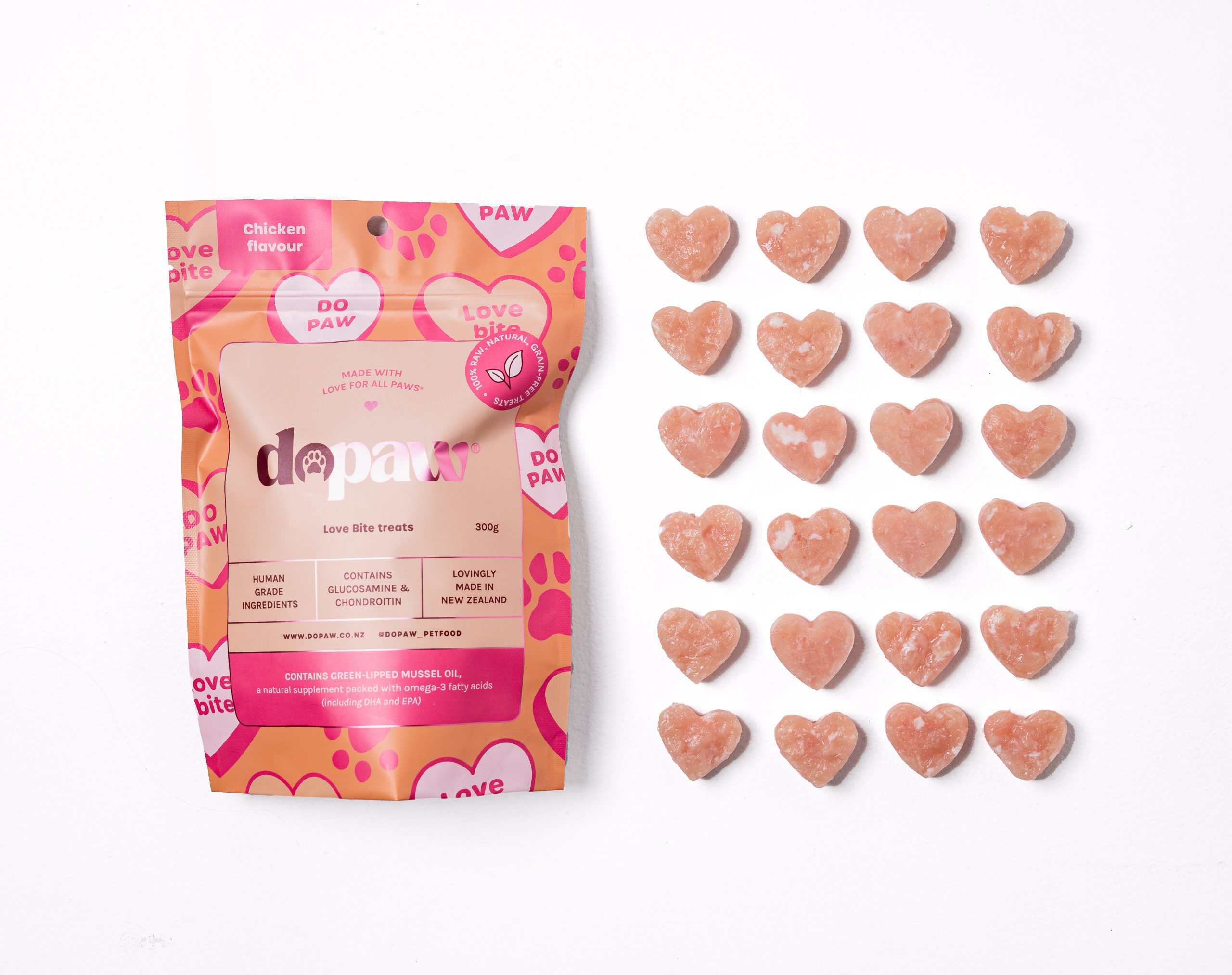Dopaw Love Bite Treats NZ
