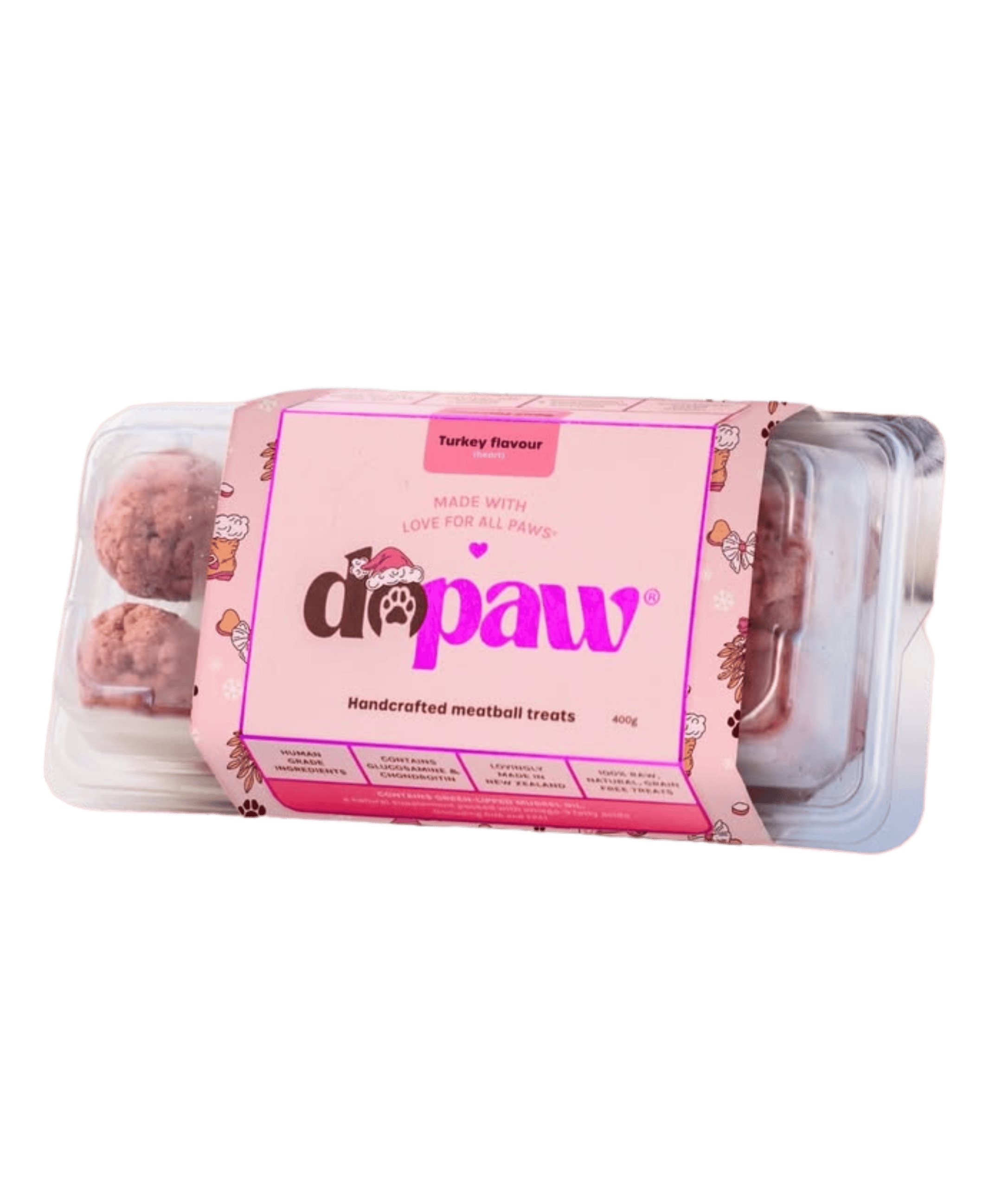 Handcrafted meatball treats: Turkey Flavour *LIMITED CHRISTMAS EDITION*